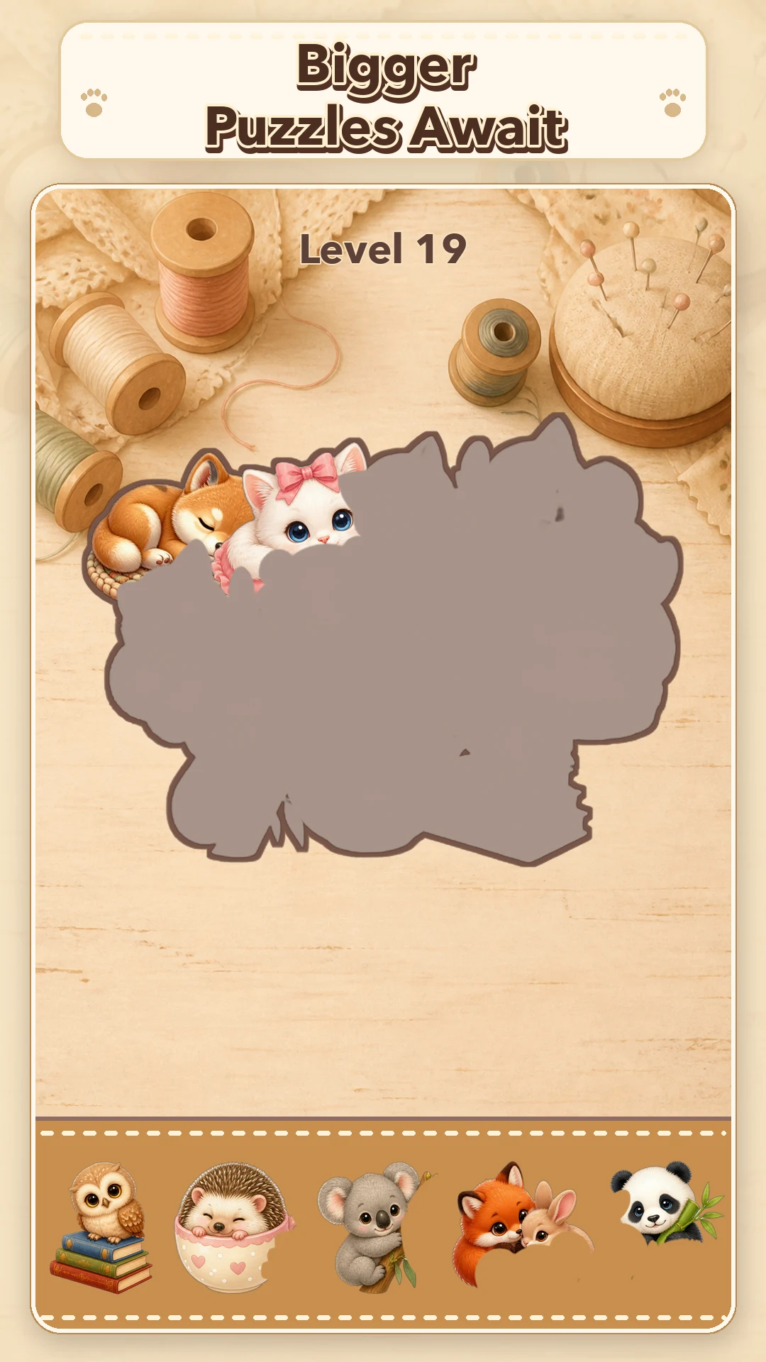 Pet Pick: Cozy Animal Puzzle screenshot